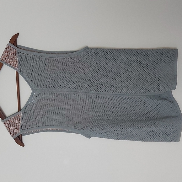 Helmut Lang Open Knit Sleeveless Top Size Med - Picture 3 of 7